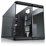 RAIJINTEK Pean Benchtable čierna + čiernené sklo / ATX / mATX / mITX / 4X USB 3.0 / bez zdroja (0R200062)