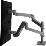 Ergotron ERGOTRON LX PRO ARM DUAL DISPLAY STACKING darkgrey