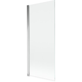 MEXEN - MIST vaňová zástena 80x150 cm 6mm 1-s, chróm, číra 8A9-080-001-01-00