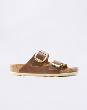 Birkenstock Arizona Big Buckle Oiled Leather Cognac 41