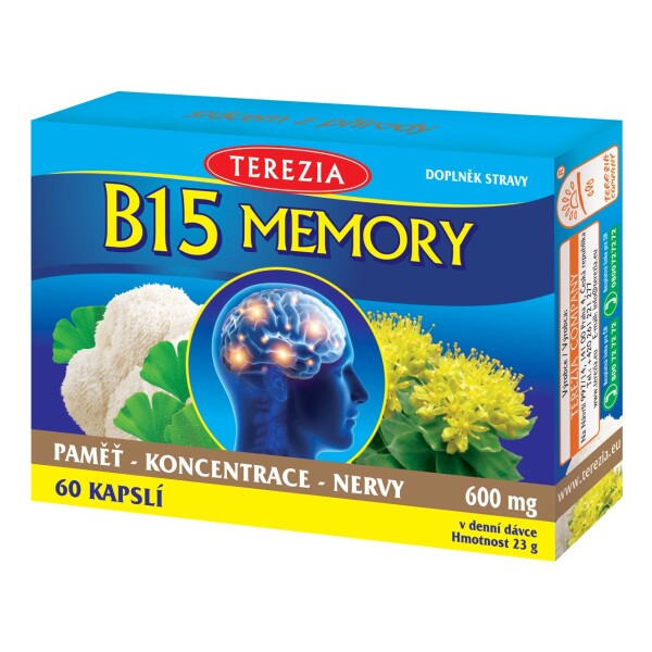 TEREZIA B15 Memory 60 kapsúl