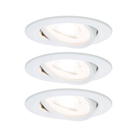 Paulmann 93467 vstavané svietidlo sada 3 ks LED GU10 19.5 W biela (matná); 93467