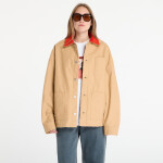 Bunda A.P.C. x Marc Jacobs UNISEX Lined Jacket W Contrast Collar Brown S