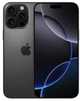 Apple iPhone 16 Pre 1TB čierny Titan / EU distribúcia / 6.3" / 1TB / iOS18 (MYNR3)