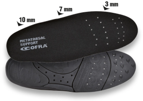 Stielka Cofra METATARSAL SUPPORT Veľkosť topánky: 47, pracovné vložky