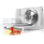 Gorenje R401W biela / Elektrický krájač / 100 W / priemer kotúča 170 mm / hrúbka rezu 1-17 mm