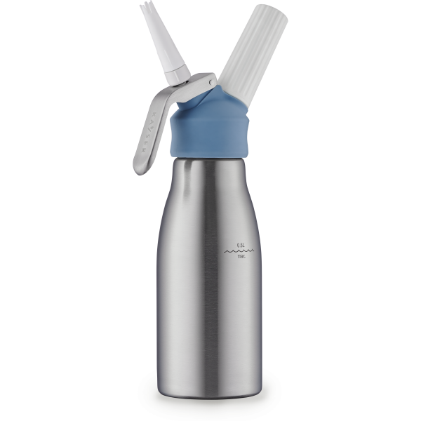 Šľahačková fľaša WHIPcreamer Harmony 0,5 l Modrá - Kayser - Kayser