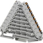 Phoenix Contact 3270142 rozvádzač potenciálu 8.3 mm pružinová svorka sivá 10 ks; 3270142
