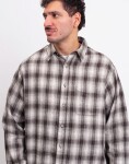 Gramicci Piled Flannel Shirt Slate L