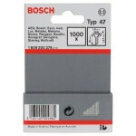 Nail type 47 1,8 x 1,27 x 16 mm 1000 ks Bosch Accessories 1609200376 Rozmery (d x š) 16 mm x 1.8 mm; 1609200376