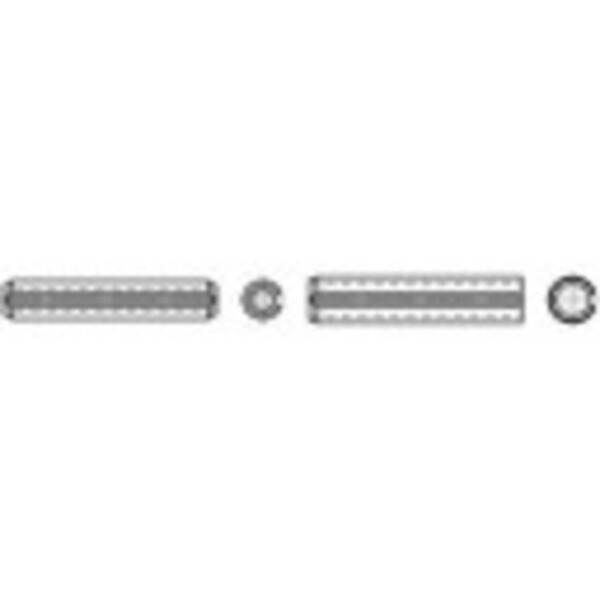 TOOLCRAFT TO-448125 upínacie kolíky (Ø x d) 10 mm x 14 mm pružinová ocel 100 ks; TO-448125