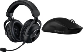 Logitech G Pro X2 Lightspeed Czarne (981-001263) + G PRO X SuperLight 2 (910-006630)