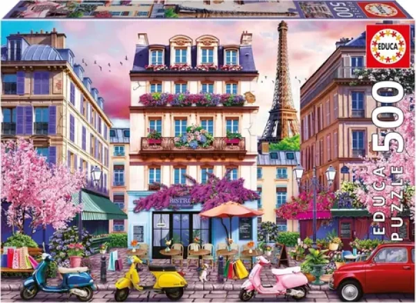 Educa Puzzle Parížska nákupná štvrť
