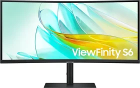 34" Samsung ViewFinity S6 LS34C652UEUXXE čierna / Monitor / 3440x1440 / 21:9 / 100Hz / HDMI / DP (LS34C652UEUXXE)