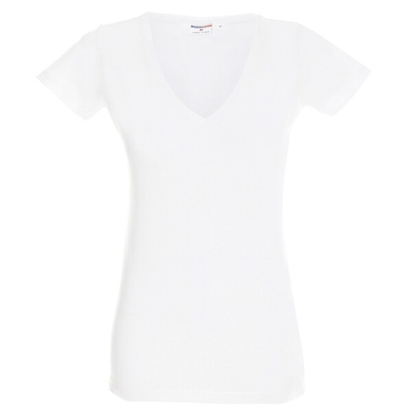 Dámka hlenka/košieľka V-neck 22200 bílá XL