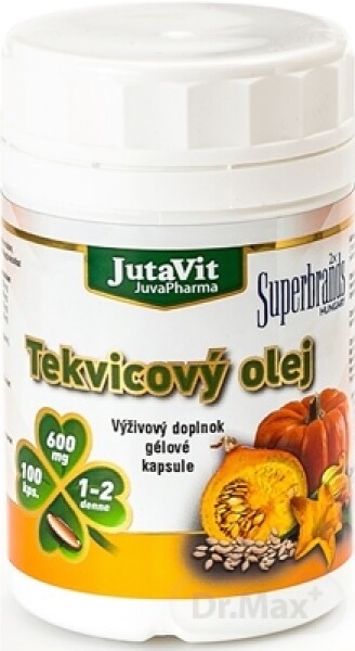 JUTAVIT Tekvicový olej 100 kapsúl