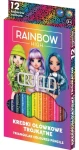 ASTRA Trojhranné pastelky Rainbow High / 12 ks / FSC certifikácia (312023052)