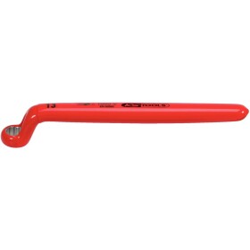 Očkový kľúč s ochrannou izoláciou, zalomený, 7 mm KS Tools 117.1307; 117.1307