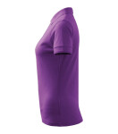 Dámske tričko Pique Polo fialové 2XL