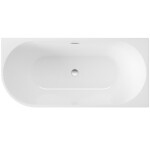 DEANTE - Akrylátová vaňa Silia biela, rohová/voľne stojaca, pravá - 140 cm KDS_014P