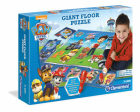 Clementoni PUZZLE Paw Patrol - Veľké podlahové puzzle s interaktívnym perom