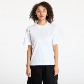 Tričko LACOSTE Soft Cotton T-shirt White L