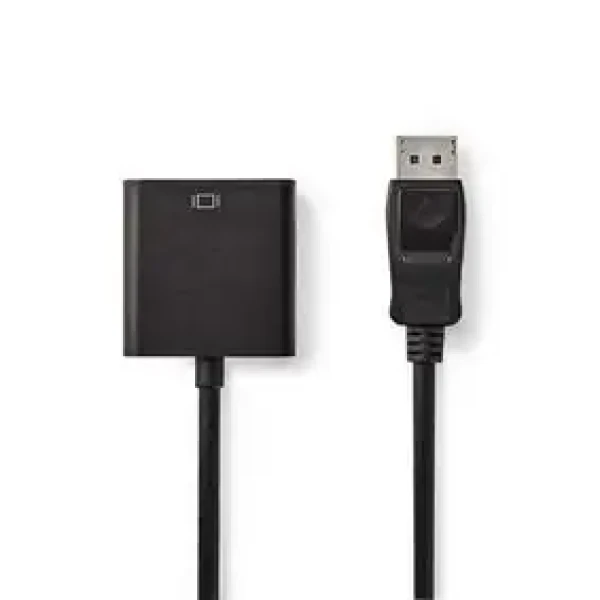 Nedis Adaptér DisplayPort (M) - DVI-D 24+1 (F) 0.20 m čierna (CCGB37250BK02)