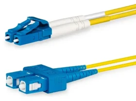 Lanview LC-SC / Optický kábel / Singlemode OS2 / Duplex / LSZH / 10 m (LVO231495)