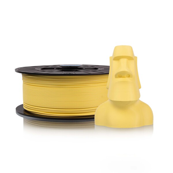 PLA+ vylepšená ľahko tlačiteľná struna Banana Yellow 1,75 mm 1 kg Filament-PM