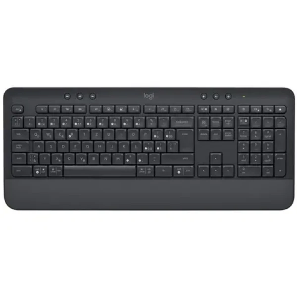 Logitech K650 Graphite / Bezdrôtová klávesnica / BT / 2.4GHz / CZSK Layout (920-010947)