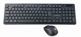 Gembird KBS-WCH-03 čierna / slim klávesnica + myš / bezdrôtová / 2.4GHz / US rozloženie kláves (KBS-WCH-03)