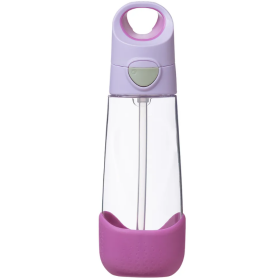 B.box Fľaša na pitie so slamkou 600 ml - sugar plum EUR