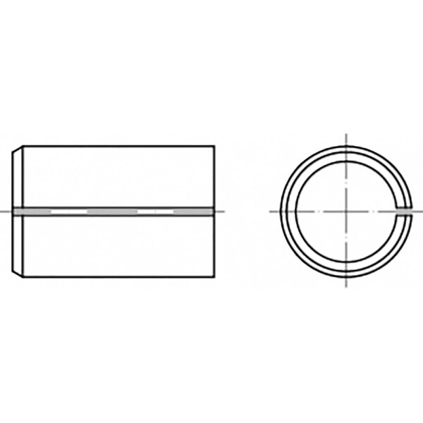 TOOLCRAFT TO-6866541 upínacie puzdrá pružinová ocel 1 ks; TO-6866541