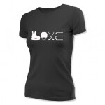 Sportrebel Love 3 Wmn tričko s krátkym rukávom M