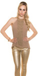 Sexy Koucla neckholder top with chains fringes