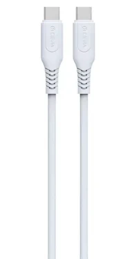 Devia GRS Series biela / USB kábel / USB-C - USB-C / 1 m (6938595399633)