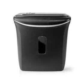 Nedis PASH120BKA4 čierna / Skartovačka / Krížový rez / 6x stránok A4 / 12 l / 300 W (PASH120BKA4)