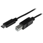 StarTech kábel USB-C na USB-B čierna / 480 Mbps / Thunderbolt 3 / 1m (USB2CB1M)