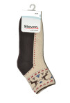 Dámske ponožky Steven Frotte art.123 melanžová šedá/lurex 35-37