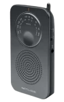 Muse M-01 RS čierna / Vreckové rádio / FM / MW / 3.5mm (M-01RS)