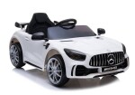 Mamido Detské elektrické autíčko Mercedes GTR biele