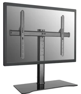 Equip čierna / Stolný stojan pre TV / 32-55" / VESA 600x400 / nosnosť 40 kg (650601)