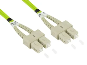 Good Connections OM5 zelený / Optický patch kabel / SC/SC / Multi-mode / 50/125 µm / 3 m (LW-803SC5)