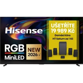 100" Hisense 100UR8S / Televízor / RGB Mini LED / UHD 4K 180Hz / HDR10+ / Dolby Vision IQ / VIDAA (100002202021)