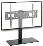 Schwaiger stolný stojan pre TV čierna / Stojan pre TV / 37 "- 70" / VESA 200x200-600x400 / max 40 kg / otočný (TVS7040511)