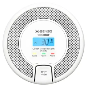 X- Sense CO03D / Detektor oxidu uhoľnatého / LCD displej / elektrochemický senzor / alarm 85 dB (CO03D)