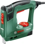 BOSCH PTK 14 EDT zelená / Elektrická sponkovačka / sieťová / DuoTac / vr. 1000 sponiek (0603265500)