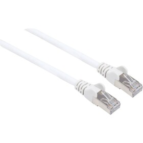 Intellinet 741903 RJ45 sieťové káble, prepojovacie káble CAT 6a (surový kábel CAT 7) S/FTP 0.25 m biela bez halogénov 1 ks; 741903