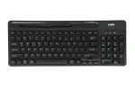 Kallisto SMART čierna / Bezdrôtová klávesnica / Bluetooth + RF / Plná veľkosť / AAA batérie (IKC3010B)