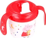 STOR Hrnček s uškami a náustkom 250ml Prasiatko Peppa (13485)